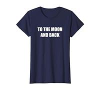 to The Moon and Back T-Shirt, Women, Navy, 3XL