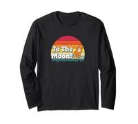To The Moon Mission bitcoins sats hype future gains bitcoin Long Sleeve T-Shirt