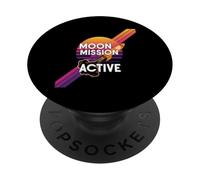 To The Moon Mission bitcoins sats hype future gains bitcoin PopSockets Adhesive PopGrip