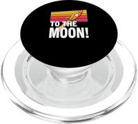 To The Moon Mission bitcoins sats hype future gains bitcoin PopSockets PopGrip for MagSafe
