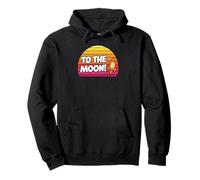 To The Moon Mission bitcoins sats hype future gains bitcoin Pullover Hoodie