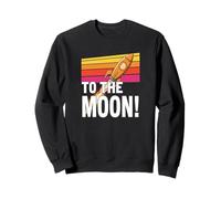 To The Moon Mission bitcoins sats hype future gains bitcoin Sweatshirt