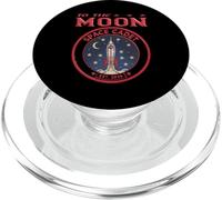 To The Moon Space Cadet Retro Rocket Astronaut EST 2026 PopSockets PopGrip for MagSafe