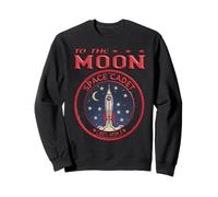 To The Moon Space Cadet Retro Rocket Astronaut EST 2026 Sweatshirt