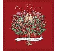 to The One I Love Birds with Love at Christmas Card Xmas Greeting Cards 496080