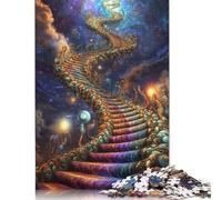To The Unknown Jigsaw Puzzles Puzzles for Adults Kids. 1000 Piece Impossible Challenge Toy Educational Game Home Decoration for Educational Games Gifts 1000pcs (38x26cm)