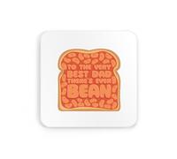To the very best Dad, novelty meme silly humerous dad joke pun fathers day coaster drinks mat drinks coaster tea coffee cute fun funny pretty aesthetic
