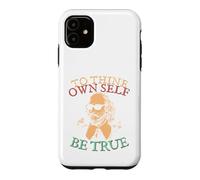 To Thine Own Self Be True. Shakespeare in Sunglasses Hamlet Case for iPhone 11