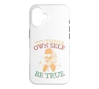 To Thine Own Self Be True. Shakespeare in Sunglasses Hamlet Case for iPhone 16