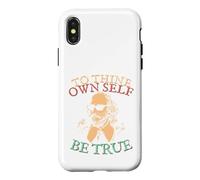 To Thine Own Self Be True. Shakespeare in Sunglasses Hamlet Case for iPhone X/XS