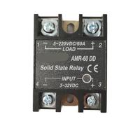 to Voltage Control Single Phase 5V 12 Volt 30 Amp Power Supply SSR Solid State Relay 220V Load 10A 40A 80A 100A 120A(AMR-60DD (60A))