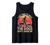 to Walk The Dogs Dog Sitting Dog Owners Vintage Dog Trainer Tank Top