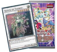 TO YU GI OH : 1 Glorious BOOSTER PACK + BLGG-EN088 Queen of Thorns : Ultra Rare Card : 1st Edition