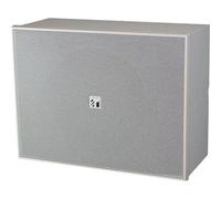 TOA Electronics BS-678 Wall Mount 6" Woodbox Commercial Speaker, 6W for BGM & Announcements, Adjustable Impedance, Push-In Terminal, 100V/70V Line, Ideal for Offices & Retail