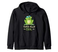 Toad ally cool frog Zip Hoodie