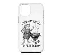 TOAD-ALLY GRILLED TO PERFECTION BBQ Pun Frog Joke Case for iPhone 12/12 Pro