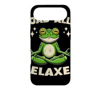 Toad-ally relaxed Funny Frog yoga Case for iPhone Air