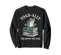 Toad-ally The End Of The Year Funny Frog Teacher Book Sweatshirt