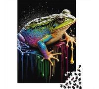Toad Colourful Puzzle Difficult Hard Paper Rectangular Jigsaw Puzzle for Adult Children Unique Gift 1000pcs (38x26cm)