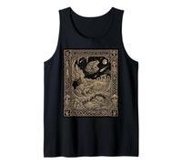 Toad Constellation Tarot Card Occult Gothic Tank Top