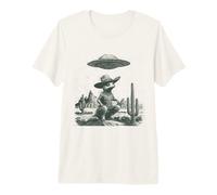 Toad Critter Ranger Hat Extraterrestrial Craft Cacti Landsc Premium T-Shirt