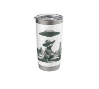Toad Critter Ranger Hat Extraterrestrial Craft Cacti Landsc Stainless Steel Insulated Tumbler