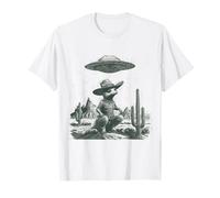Toad Critter Ranger Hat Extraterrestrial Craft Cacti Landsc T-Shirt