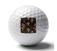 Toad Frog Butterfly Mushroom Floral Personalized Golf Balls Gifts for Men Golfers Distance Straighter Shots