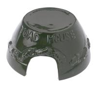 Esschert Design WA07 10 x 20 x 19cm Ceramic Toad House Green