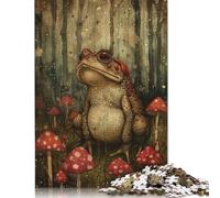Toad in The Mushrooms Jigsaw Puzzles for Adults 1000 Pieces Boys Girls Paper Puzzle Game Birthday Gifts Jigsaw Puzzle Casual Games 38x26cm/1000pcs