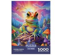 Toad Jigsaw Puzzles Puzzle for Adults Kids. 1000 Piece Great Gifts Challenge Toy Educational Game Home Decoration for Adults& Kids Age 14 Years Up 38x26cm/1000pcs