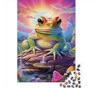 Toad Jigsaw Puzzles Puzzles for Adults Kids. 1000 Pieces Great Gifts Challenge Toy Educational Games Home Decoration for Educational Games Gifts 1000pcs (75x50cm)
