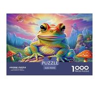 Toad Puzzle 1000 Piece Family Fantasy Puzzles Game Challenge High Difficulty 100% Recycled Cardboard for Adults 70x50cm/1000pcs