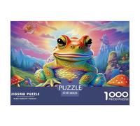 Toad Puzzle 1000 Piece Fantasy Puzzles Family Puzzle Game Have Fun Learning 100% Recycled Cardboard for Kids 38x26cm/1000pcs