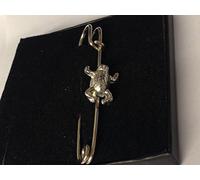 Toad TG360 Scarf , Brooch and Kilt Pin Pewter 3" 7.5 cm POSTED BY US GIFTS FOR ALL 2016 FROM DERBYSHIRE UK