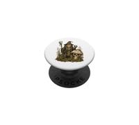 Toad Wizard Crystal Ball Goblincore Dark Cottagecore Art PopSockets Adhesive PopGrip