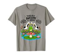 Toadally Awesome 1st Grade Funny Seagull Frog Teacher Kids T-Shirt