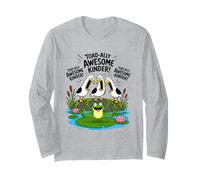 Toadally Awesome Kinder Class Funny Seagull Frog Teacher Kid Long Sleeve T-Shirt