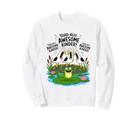 Toadally Awesome Kinder Class Funny Seagull Frog Teacher Kid Sweatshirt