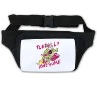 Toadally Awesome Toad Totally Awesome Scooter Waist Bag Fanny Pack White