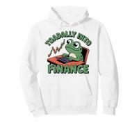 Toadally into finance Frog Investment Humor Pullover Hoodie