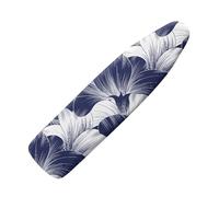 TOADDMOS Art Floral Navy Universal Ironing Board Cover Fits Boards Up To 139 x 40cm,Elasticated Ironing Board Covers