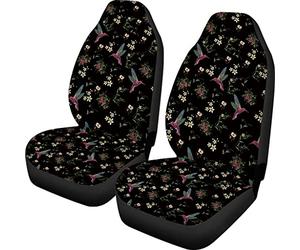 TOADDMOS Cool Skull American Flag Print 2 Pieces Car Accessories Set,Includes Gear Shift Cover,Handbrake Cover