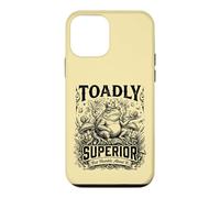 Toadly Superior Sarcastic Cottagecore Toad Case for iPhone 12 mini