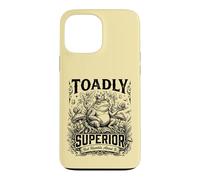 Toadly Superior Sarcastic Cottagecore Toad Case for iPhone 13 Pro Max