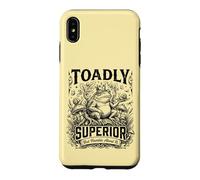 Toadly Superior Sarcastic Cottagecore Toad Case for iPhone XS Max