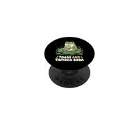 Toads And Tapioca Boba Frog Milk Tea Drinker PopSockets Adhesive PopGrip