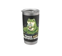 Toads and Tapioca Boba Frog Milk Tea Drinker Stainless Steel Insulated Tumbler