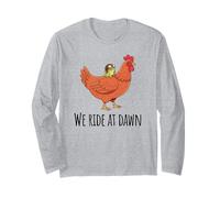 Toad's Got a Chicken to Ride, We Ride at Dawn Long Sleeve T-Shirt