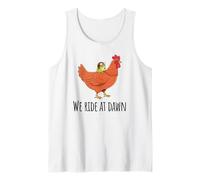 Toad's Got a Chicken to Ride, We Ride at Dawn Tank Top